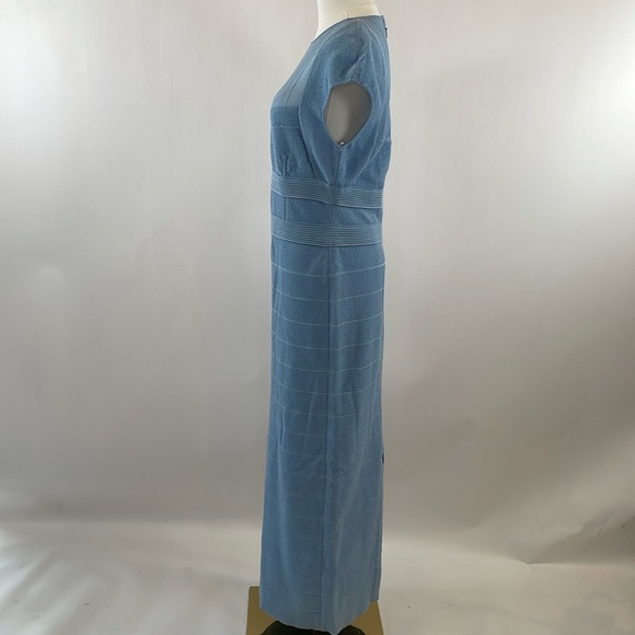 Herve Leger Sheer Bustier Gown L - Picture 8 of 13